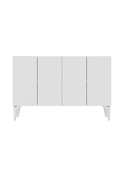 Ka1211b Lipa120 Konsol, Kahve Köşesi Ve Tv Sehpası Beyaz 120cm Beyaz