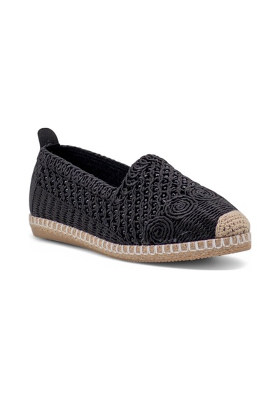 Pandora Moda Y25.82.112 Kadın Hasır Espadril Siyah