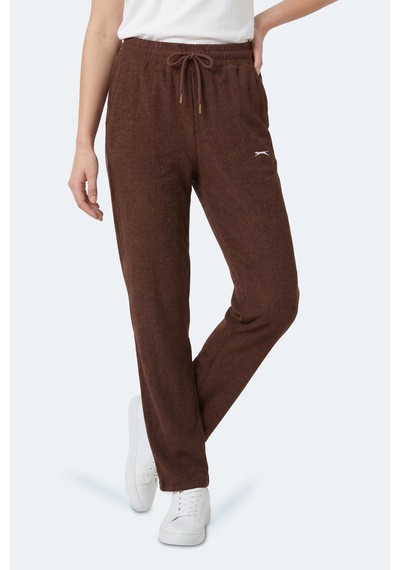 Slazenger Kamon Kadın Kahve Eşofman Altı