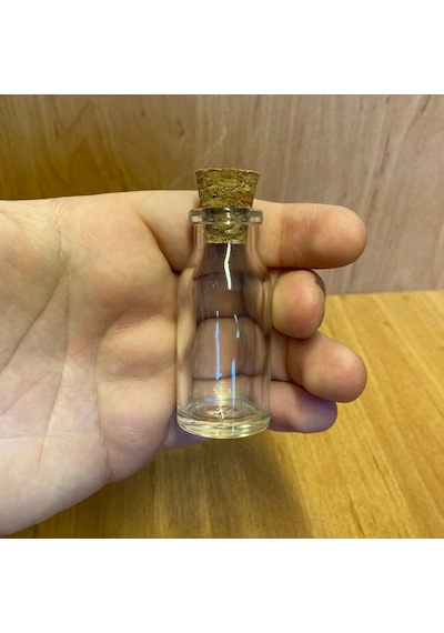 Tıpalı Cam Şişe Tıpalı Cam Şişe 10 x 15 ML