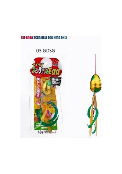 Xesta Tai-raba Scramble Egg 40g Tai Rubber Yem Psb