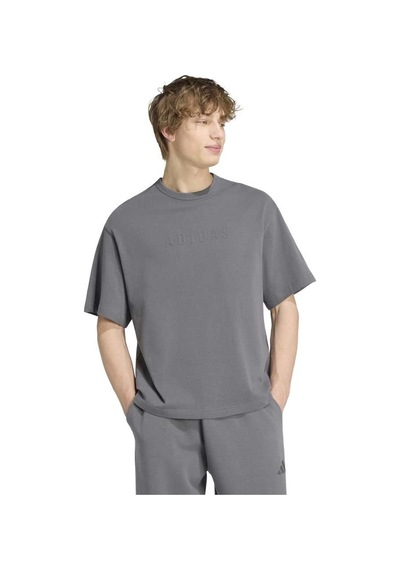 Adidas M Sl Gfx T Gri Erkek Tişört Kr1352