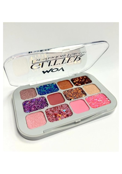 Mov 12 Li Glitter Far Paleti No:03 Yarı Mat & Işıltılı Toz Farlar 03