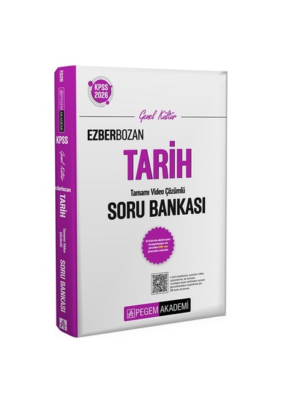 2026 Kpss Yetenek Kültür Ezberbozan Tarih Tamamı Video Çözümlü Soru Bankası Sku: Mırstk4b10dac971