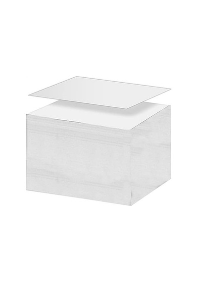 Beyaz Küp Not Kağıdı Yedeği, 500'lü Paket, 9.5x9.5 Cm 124-Pembe