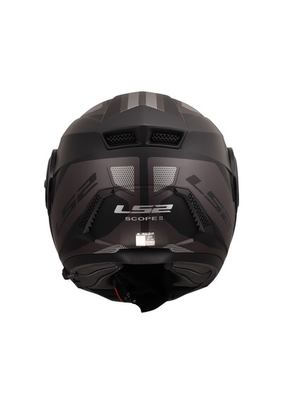 Ls2 Scope 2 Axis Kask Mat Siyah Titanyum