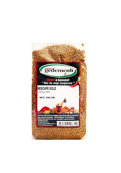 Mahmut Gedemenli Nescafe Gold 500 G