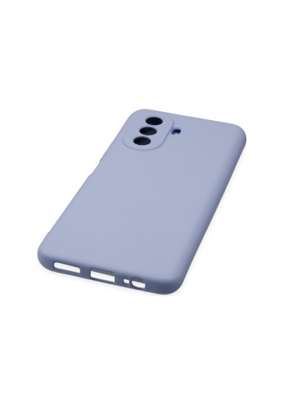 Huawei Nova Y70 Uyumlu Kılıf Nano İçi Kadife Silikon - Lila