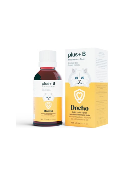 Kediler İçin Tüy Sağlığını Tamamlayıcı Multivitamin Ve Biotin İçerikli Damla 50 Ml