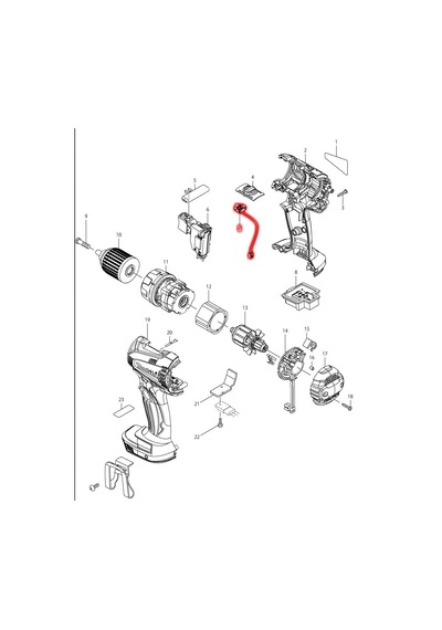Makita BDF456 Aydınlatma Ürün Kodu 620388-8