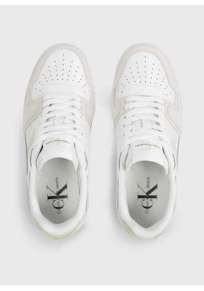 Beyaz Kadın Süet Sneaker Yw0yw0144602u Beyaz