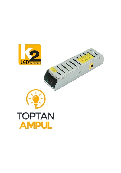 K2 Kld120b 120 Watt 10.1amp Slim Kasa Led Trafosu