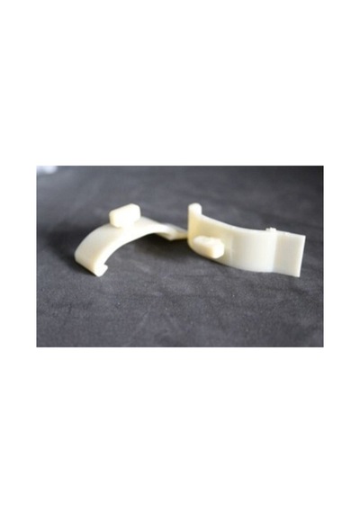 5 Adet 45 Mm Zebra Perde Takmatik Portrayı Krem-beyaz
