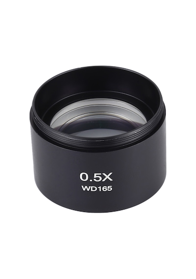 Stereo Mikroskoplar Yardımcı Objektif Lens Barlow Lens Büyüteç 0.5x Wd165
