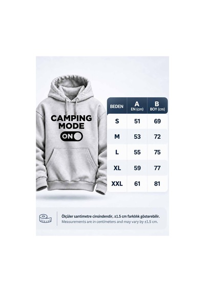 North Whiskers Camping Mode On Outdoor Hoodie - Unisex Kapüşonlu Sweatshirt Gri - 931369340 Gri - 931369340 Gri North Whiskers Camping Mode On Outdoor Hoodie - Unisex Kapüşonlu Sweatshirt Gri - 931369340 Gri - 931369340 Gri