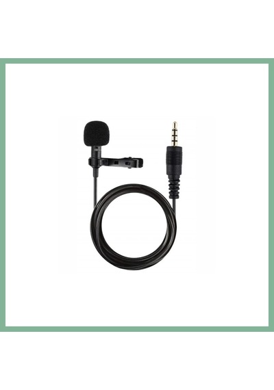 Bşkvirgo 3.5mm Jak 1.5 Metre Double Mikrofon - Siyah Bsk2026