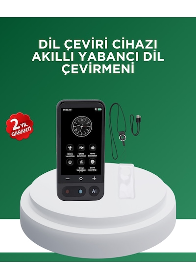 139 - 111 - Dil Destekli Tnabilir Sesli - Kmrsfres - Çevirmen Cihazı