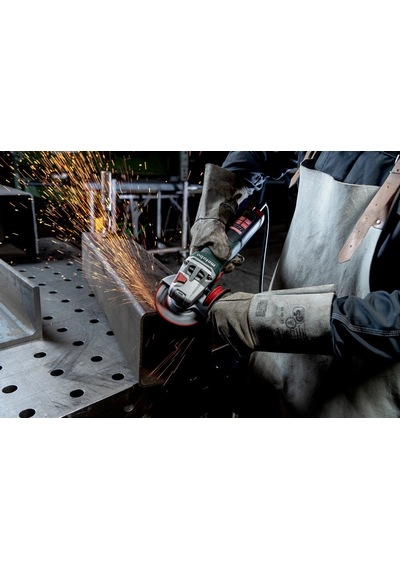 Metabo WEV 19-125 Quick M-Brush Taşlama 1900W 125 MM - Devir Ayarlı