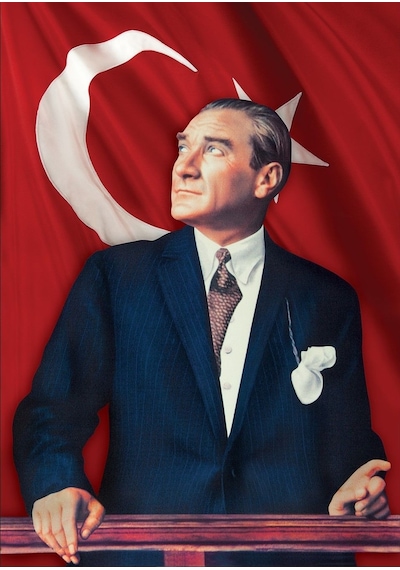 Ks Games 1000 Parça Atatürk Ve Türk Bayrağı