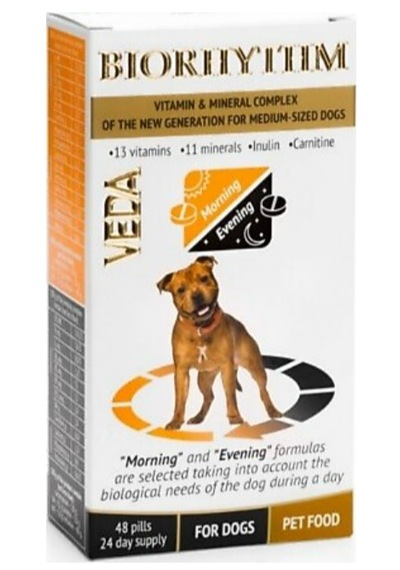 Veda Biorhythm For Dogs Köpek Gündüz-gece Vitamini 48 Tablet Bağışıklık
