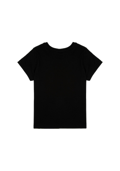 U.S. Polo Assn. Erkek Çocuk Siyah Basic Bisiklet Yaka Tişört 50306502-VR046