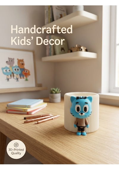 Gumball Kalemlik 3d Çok Renkli