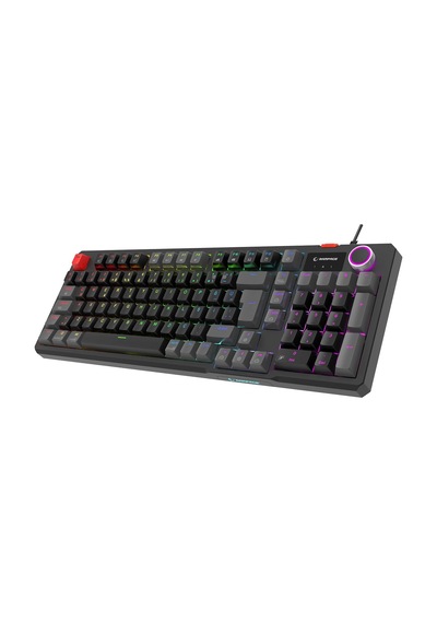 Loyal Usb Hot Swap Rgb Red Switch Mekanik Gaming Oyuncu Klavye Siyah/gri