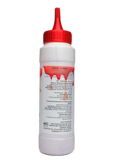 Kırmızı Cake Drip 250 G Pasta, Kek Ve Tatlı Üzeri Çikolata Kaplama Sosu