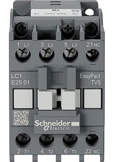 Schneider Electric Easypact TVS LC1E2501M5 3P 25 A 220 VAC Güç Kontaktörü