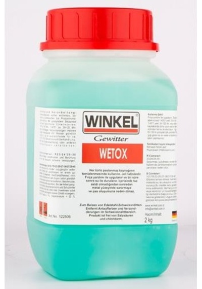 Winkel Wetox Paslanmaz Kaynak Temizleyici 2Kg
