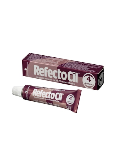 45 Gün Kalıcı Kaş Ve Kirpik Boyası No:4 Kestane 15 Ml - Diğer