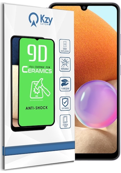 Samsung Uyumlu Galaxy A32 Tam Kaplayan Seramik Nano Ekran Koruyucu Cam (487477945) 15 Tl Fark Ile Apple  iPhone Hızlı Şarj Kablosu