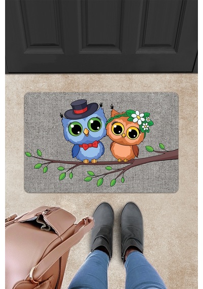 Evaşk Kapı Önü Paspası Vinil Kaymaz Tabanlı 45 X 70 Evaşkdm11114