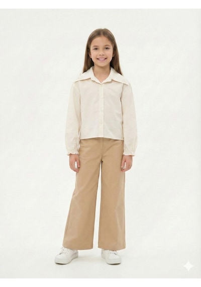 Xo Kids Kız Çocuk Alt Üst Takım 5-14 Yaş 36120 Bej