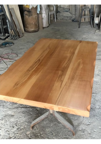 Bintaşmobilya Naturel Kayın Ağacı Kütük Masa Üstü 140X80.Cm