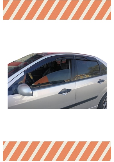 Ford Focus 1 Sedan 1998-2004 Modellerine Özel 4'lü Mügen Tip Cam Rüzgarlığı