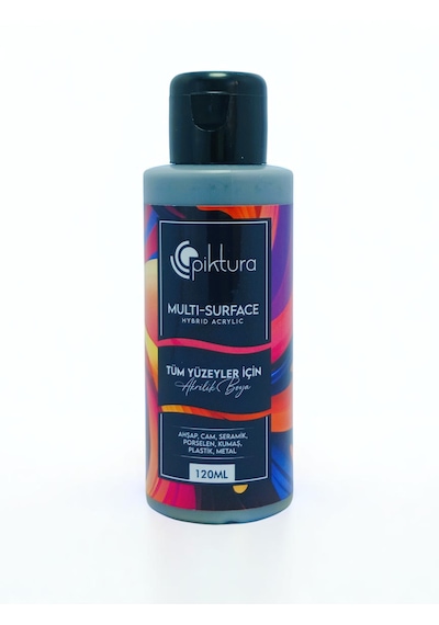 Piktura Akrilik Multisurface Boya 120ml Granit Gri
