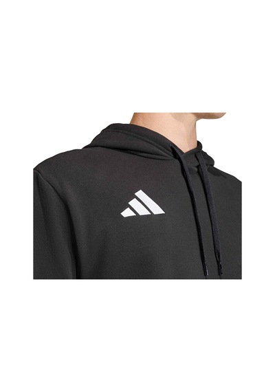 Adidas Ent26 Hoody Erkek Futbol Sweatshirts Jz6577 Siyah Siyah