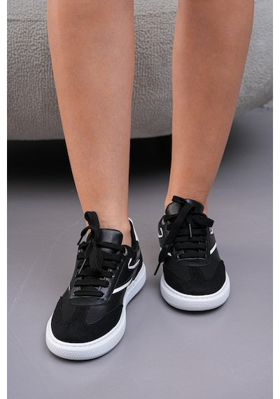 Zitan Spor Ayakkabı Sneaker Siyah Beyaz