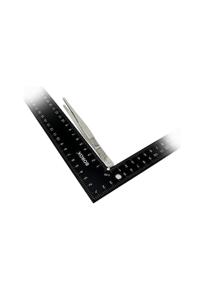 Borox Penset 13 Cm Paslanmaz Çelik - Küt Uç Dişli Düz Cımbız
