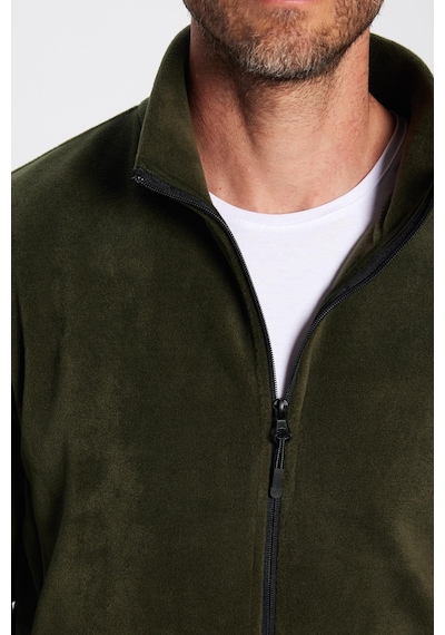 Tudors Unisex Haki Anti-pilling Tüylenme Yapmayan Standart Fit Tam Fermuarlı Soğuk Geçirmez Polar Hırka-32474 Haki Tudors Unisex Haki Anti-pilling Tüylenme Yapmayan Standart Fit Tam Fermuarlı Soğuk Geçirmez Polar Hırka-32474 Haki