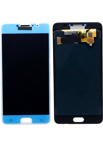 Samsung C7 Pro C7010 Beyaz Uyumlu Lcd Ekran Ve Dokunmatik Komple Ekran Yüksek Kalite Yedcom