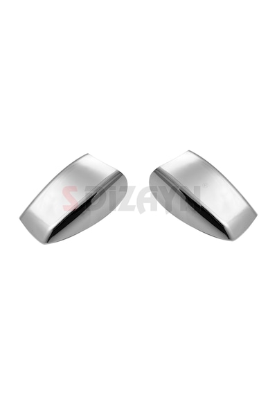 S-dizayn Peugeot Partner Tepee Krom Arka Cam Açma Menteşe Kapağı 2 Prç 2008-2018