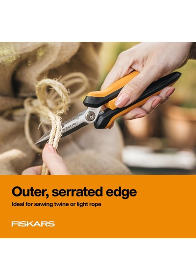 Fiskars Çok Amaçlı Bahçe Makası, Budama Makası, Ot Makası,
