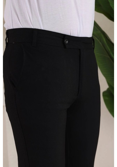 Butik İstanbul Erkek Slim Fit Dilli Kumaş Pantolon Lacivert