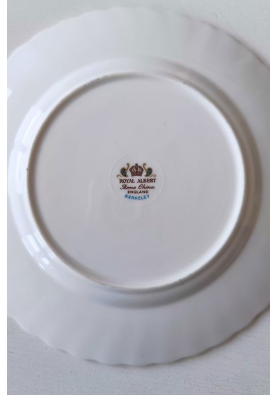 Berkeley Nurantik Bone China England Pasta Tabağı Sarı