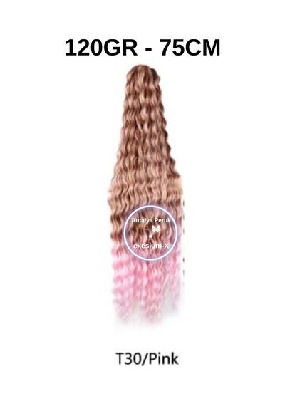 Afro Su Dalgası Saç 75m 120gr Kodu -30/pink