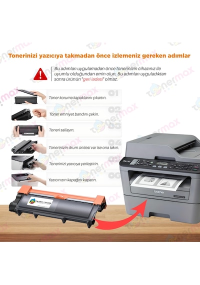 Brother Hl-l2320d Uyumlu Toneri 2'li Paket / Tn-2355 / Tmx-l2320d