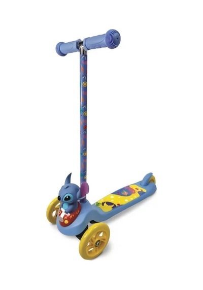 Stitch 3 Tekerlekli Scooter Renkli