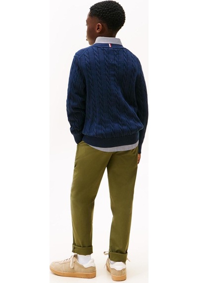 Tommy Hilfiger Erkek Çocuk Triko Kb0kb10347 Lacivert